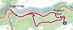 Wooston Hill Fort to Fingle Bridge